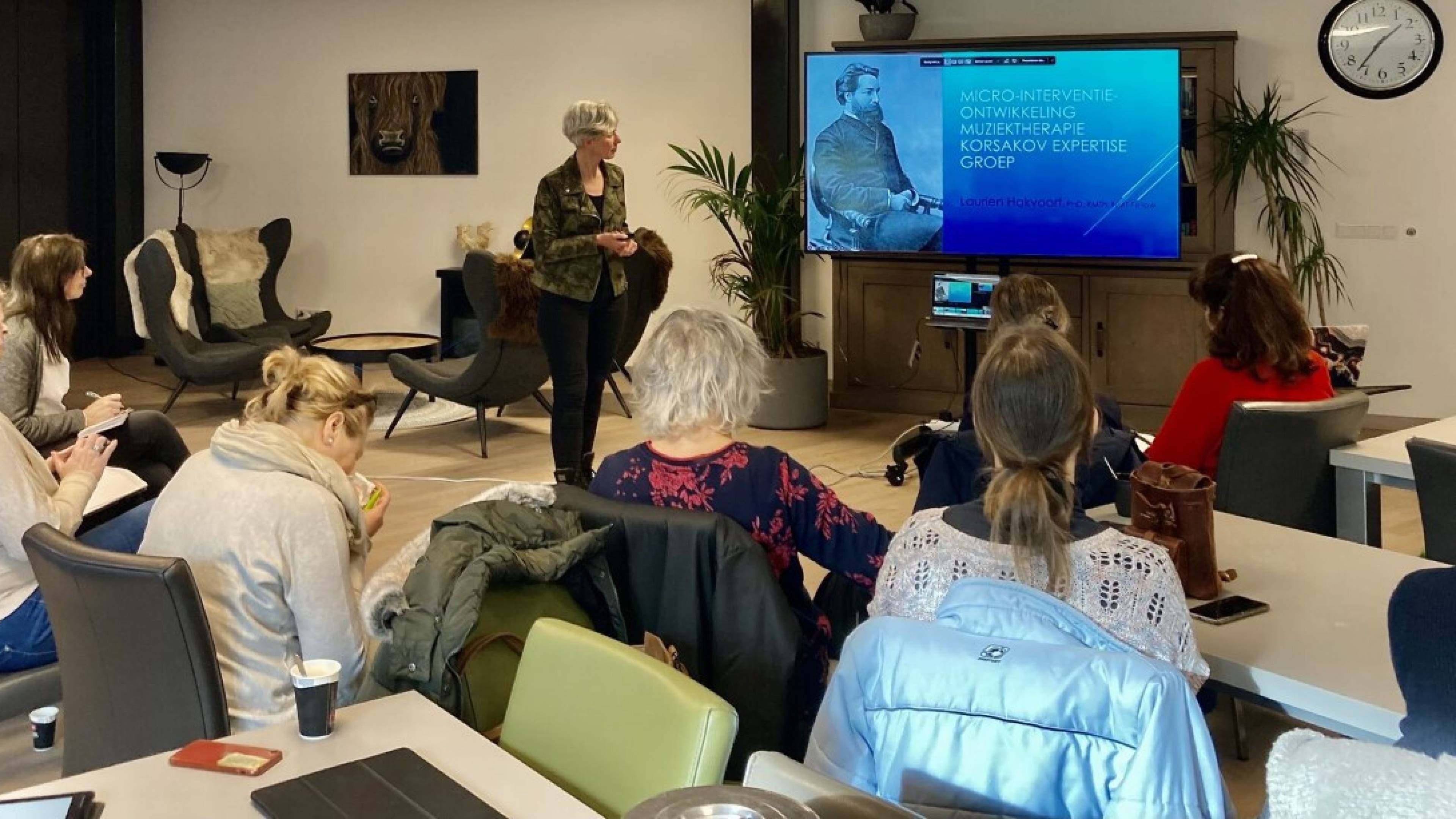 Geslaagde bijeenkomst Kennisnetwerk Muziektherapie en Korsakov