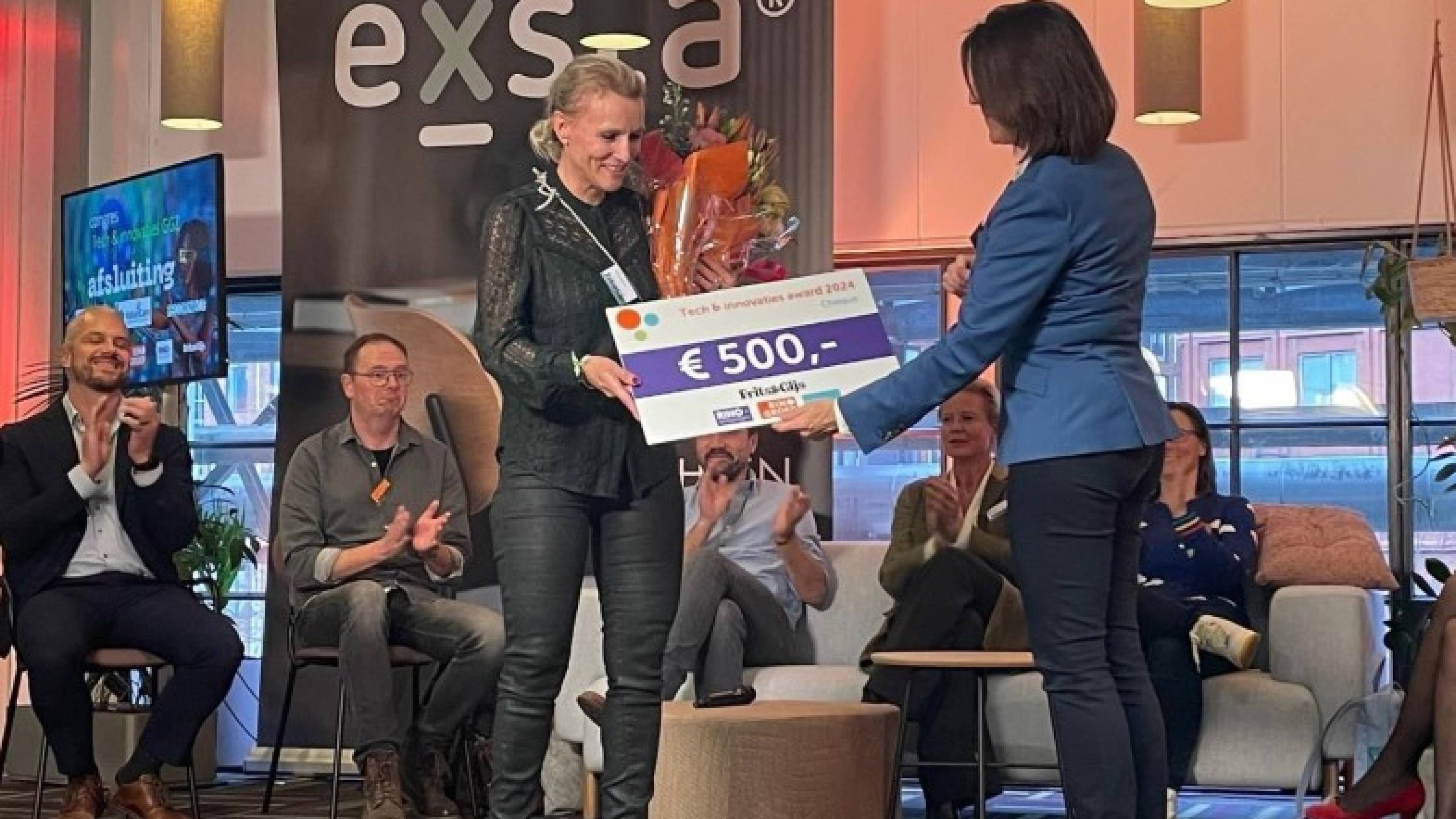 Roeline Biemond wint GGZ Tech en Innovatie Award met Foutloos Leren App