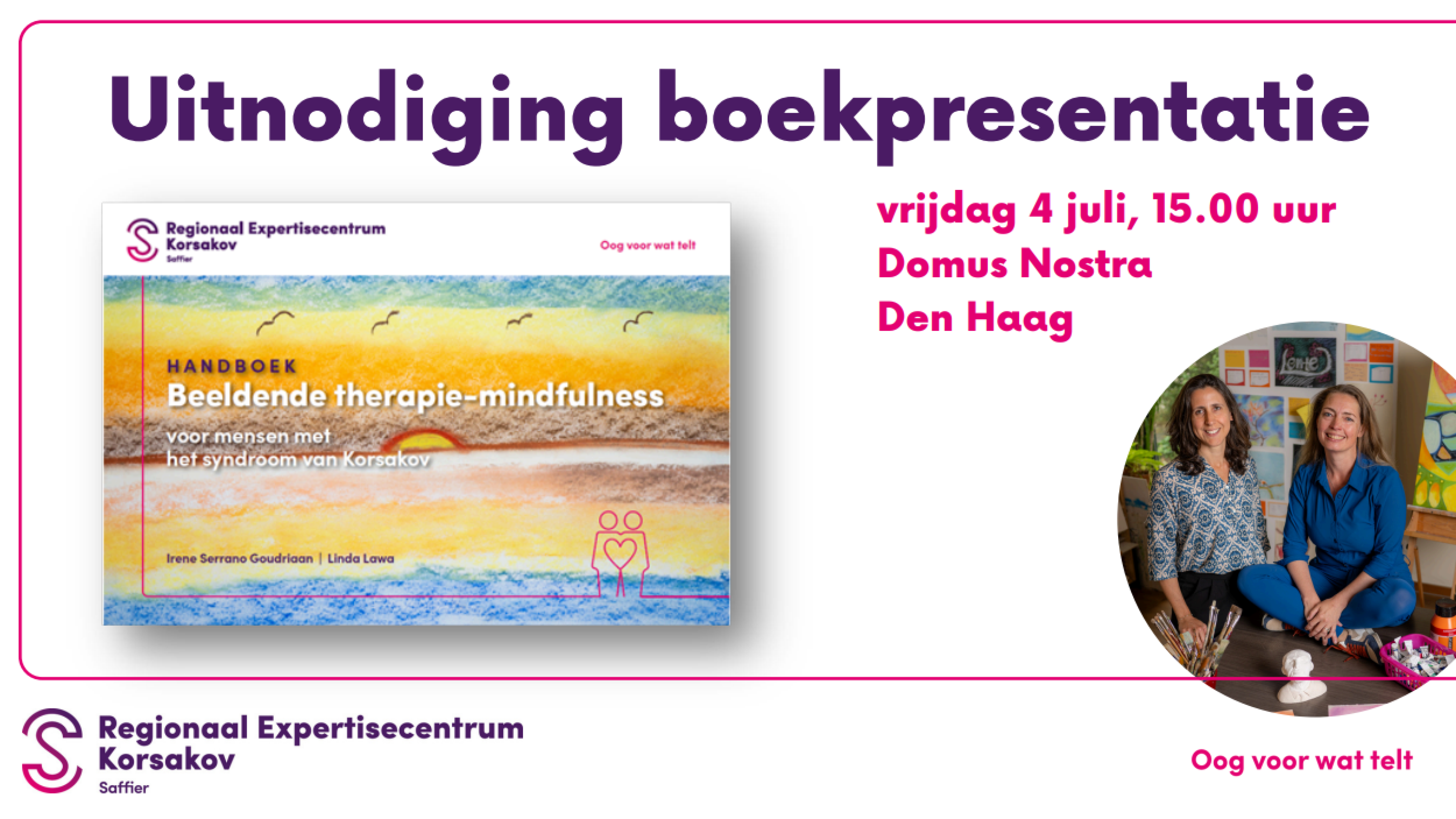 Boekpresentatie van het ‘Handboek Beeldende Therapie-Mindfulness’
